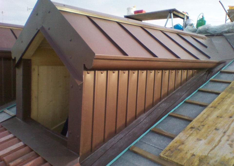  Lattonerie / Acciaio zincato preverniciato - linea speciale Greencoat- Lattonerie Spagnol 